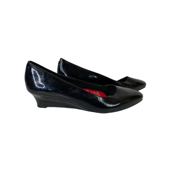 Dexflex Women's Black Small Heels - Picture 3 of 5